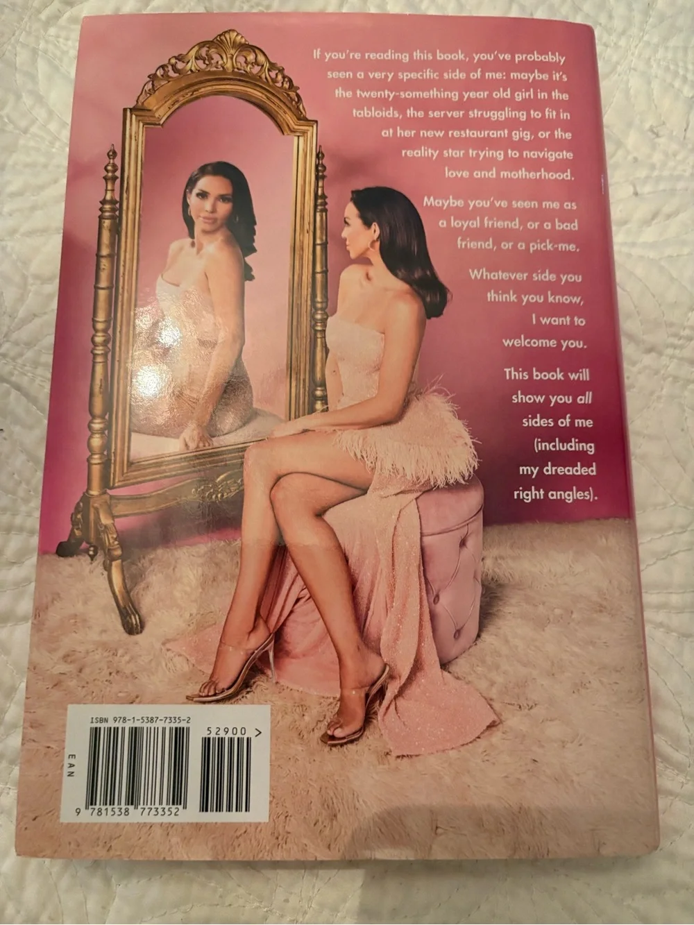 Like New Hardcover “My Good Side a Memoir” by Scheana Shay- Pink Cover